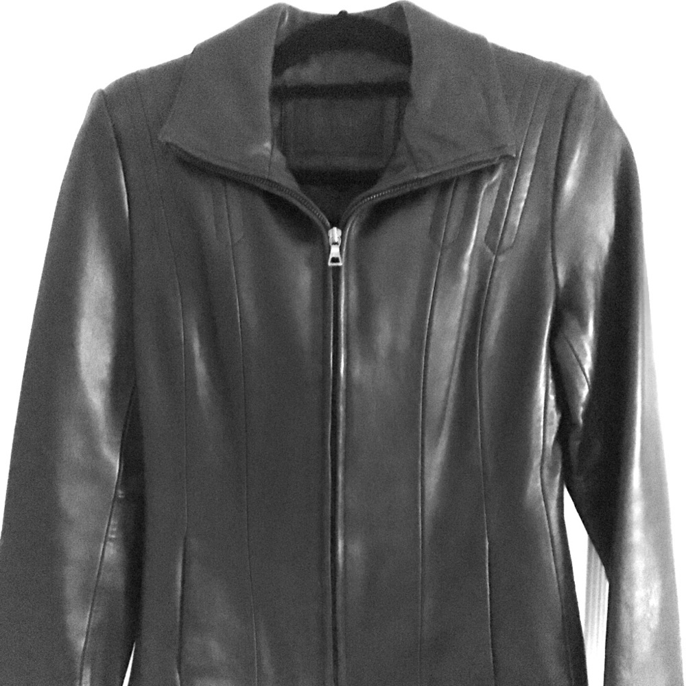 Leather jacket